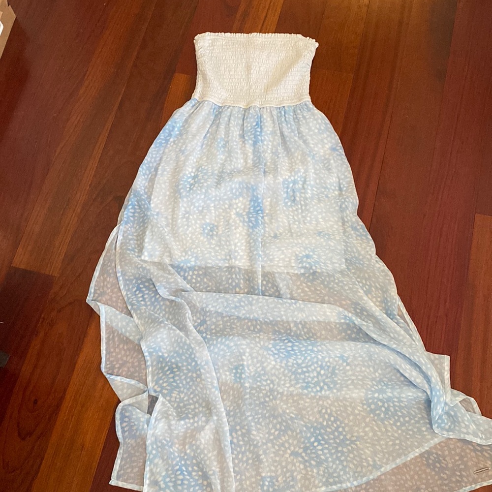 Abercrombie & Fitch strapless maxi dress